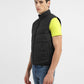 Men's Black High Neck Puffer Jackets - 57ac2dc1-e53f-428b-add0-ec9a0e6281b5 View