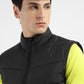 Men's Black High Neck Puffer Jackets - fb698b31-646a-4cc8-b86b-d29144732116 View