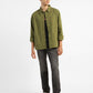 Men's Solid Full Sleeve Shacket - 884a182d-a7ed-493c-95a0-6cdeccd1f2b5 View