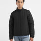 Men's Solid Padded Jacket - 256e76a9-0a74-4ce0-aa97-bc338215a090 View