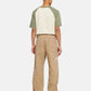 Men's 568 Brown Loose Fit Mid Rise Jeans - Back View