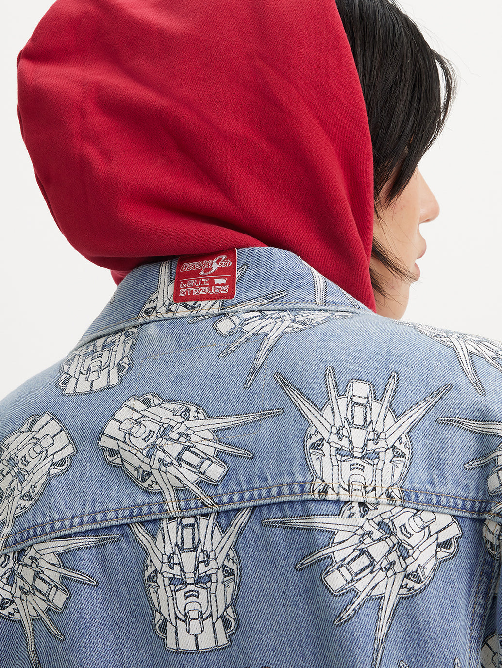 Levi's® x Gundam SEED Relaxed Trucker Jacket - b0abc308-952d-4b6f-b312-a661d3f7d6f6 View