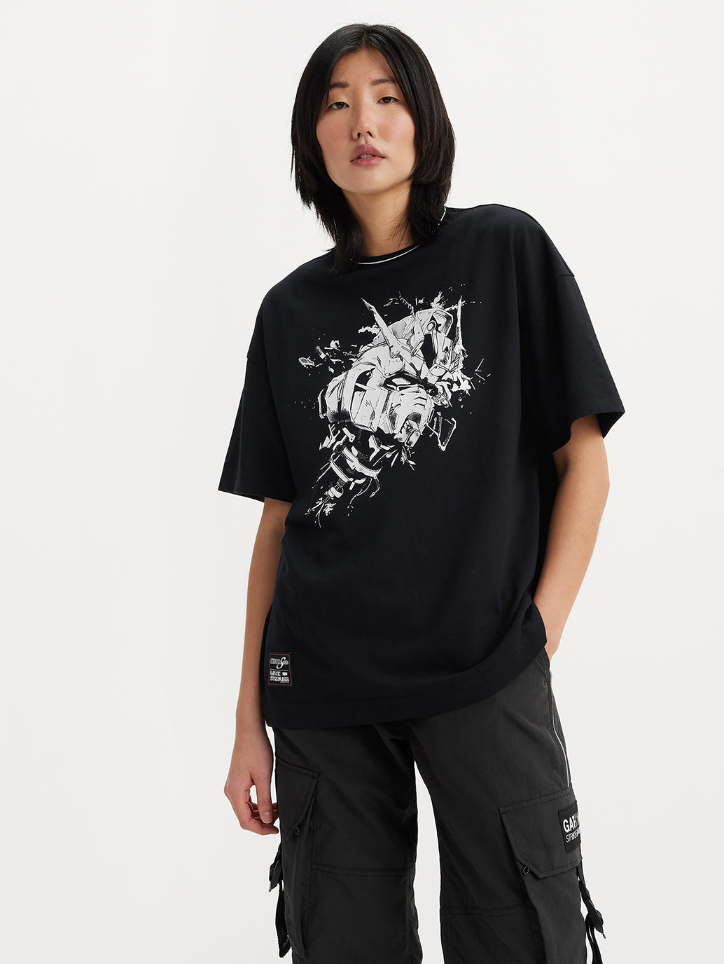 Levi's® x Gundam SEED Boxy Tee - 725ddd42-a102-47a5-a30c-e49228a790e6 View
