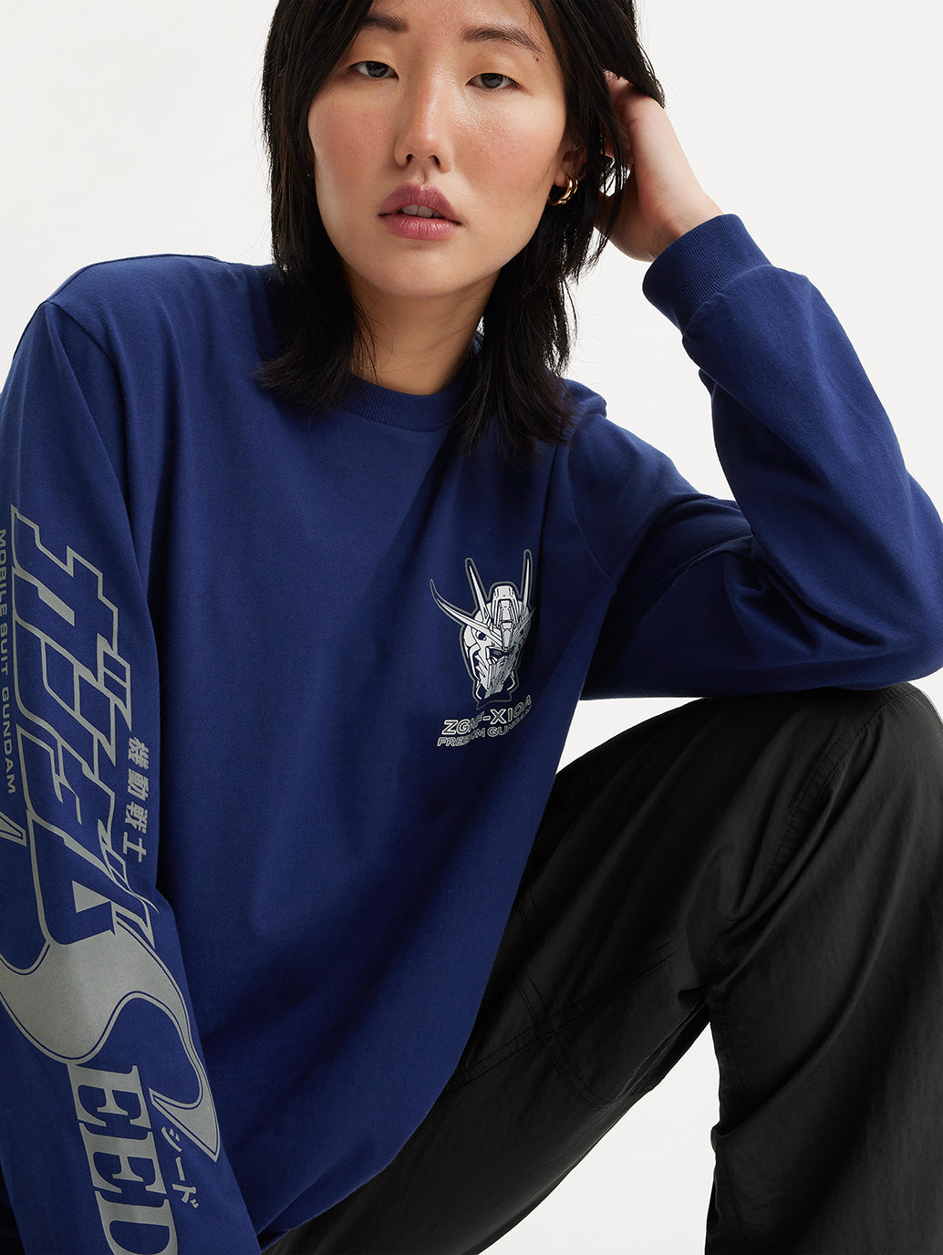 Levi's® x Gundam SEED Long-Sleeve Tee - fbd80e34-9814-4e16-84a9-32c77dfb19dc View