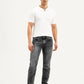Men's 511 Grey Slim Fit Mid Rise Jeans - Front View
