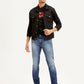 Men's 511 Blue Slim Fit Mid Rise Jeans - Styleshot View