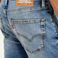 Men's 511 Blue Slim Fit Mid Rise Jeans - Detail View
