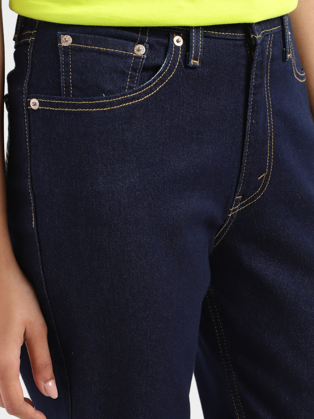 Women's 80s Mom Navy Blue Loose Fit Mid Rise Jeans - f4e639bc-9cec-47be-b0ee-4a6151dcb619 View