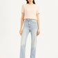 Women's Blue Ribcage Straight Fit High Rise Jeans - 363478c0-ffd9-48dc-8f77-0489b9f23cfe View