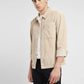 Men's Solid Spread Collar Corduroy Shirt - 735f93d4-28e4-4e61-a927-f1c9c33731a1 View