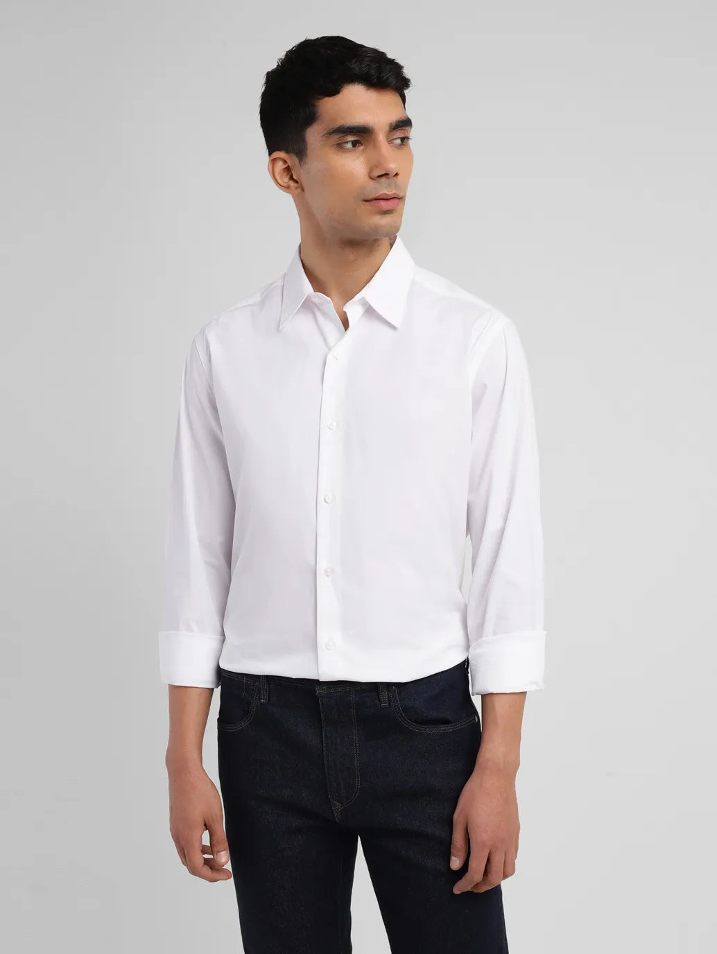 Men's Solid Slim Fit Shirt