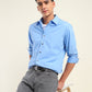 Men's Redloop Solid Spread Collar Shirt - Styleshot View