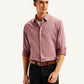 Men's Redloop Solid Slim Fit Shirt - Styleshot View