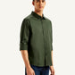 Men's Redloop Solid Slim Fit Shirt - Side View