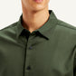 Men's Redloop Solid Slim Fit Shirt - Detail View