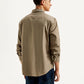 Men's Redloop Solid Slim Fit Shirt - Back View