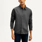 Men's Redloop Solid Slim Fit Shirt - Front View