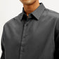 Men's Redloop Solid Slim Fit Shirt - Detail View