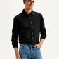 Men's Redloop Solid Slim Fit Shirt - Styleshot View