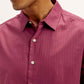 Men's Redloop Striped Slim Fit Shirt - Detail View