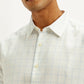 Men's Redloop Checkered Slim Fit Shirt - Detail View