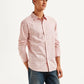 Men's Redloop Checkered Slim Fit Shirt - Side View