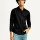 Men's Redloop Solid Slim Fit Shirt - Styleshot View