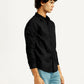 Men's Redloop Solid Slim Fit Shirt - Side View