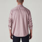 Men's Solid Slim Fit Redloop Shirt - Back View