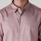 Men's Solid Slim Fit Redloop Shirt - Detail View
