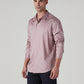 Men's Solid Slim Fit Redloop Shirt - Side View