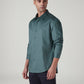 Men's Solid Slim Fit Redloop Shirt - 20 View