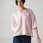 Women's Solid Regular Fit Linen Top - Styleshot View