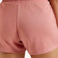Women's Mid Rise Pink Regular Fit Shorts - Detail View