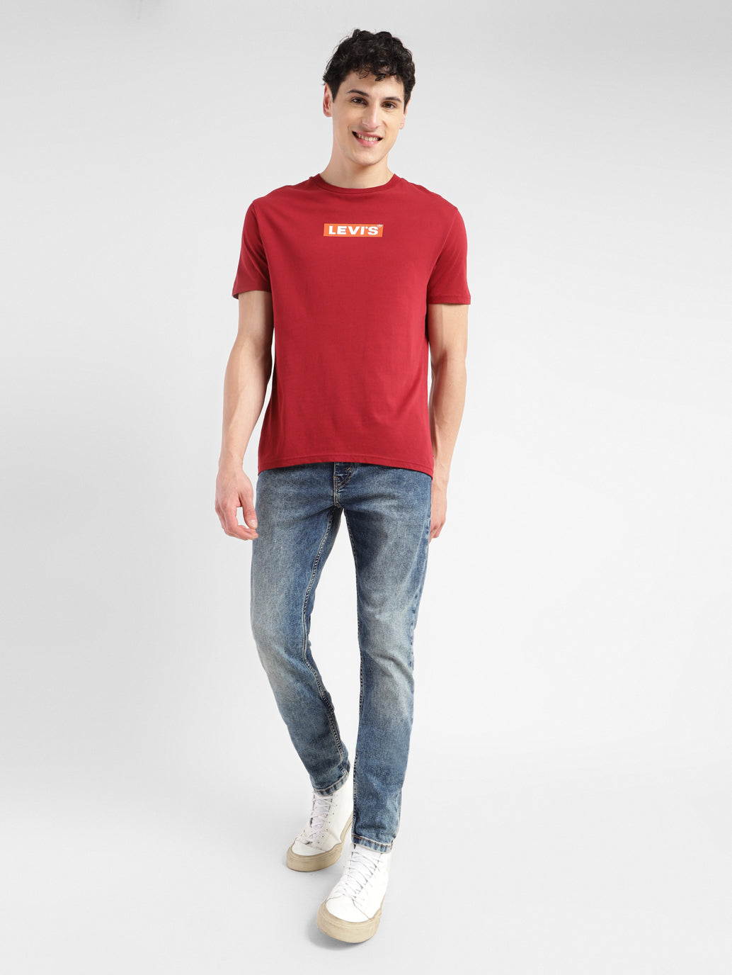 Men's 512 Blue Slim Tapered Fit Mid Rise Jeans - ae6d86dd-7a63-45bb-bcb8-956bfc269ac1 View