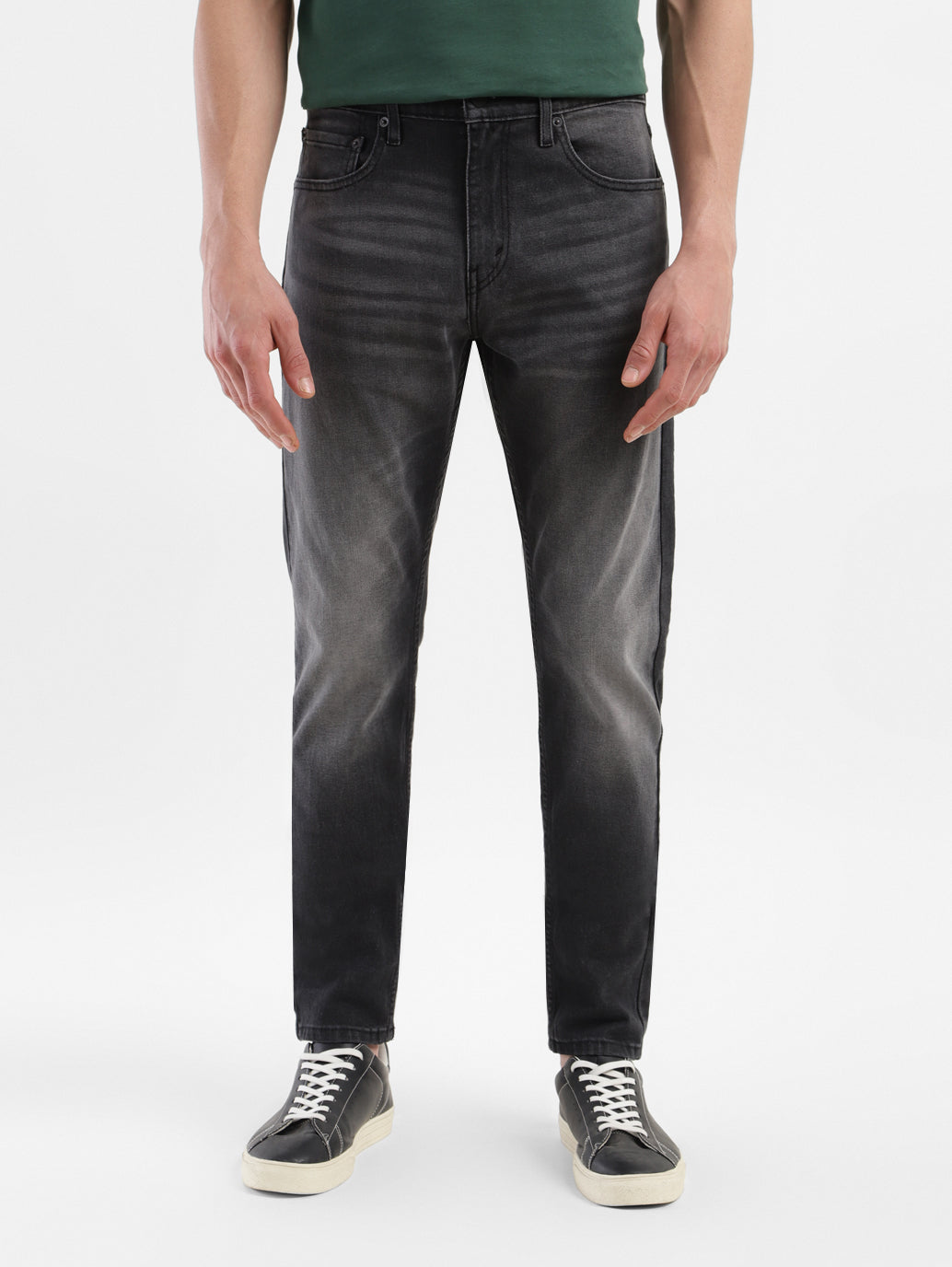Men's 512 Grey Slim Tapered Fit Mid Rise Jeans - e39e2604-b0f4-49ae-83db-1ab48758966a View