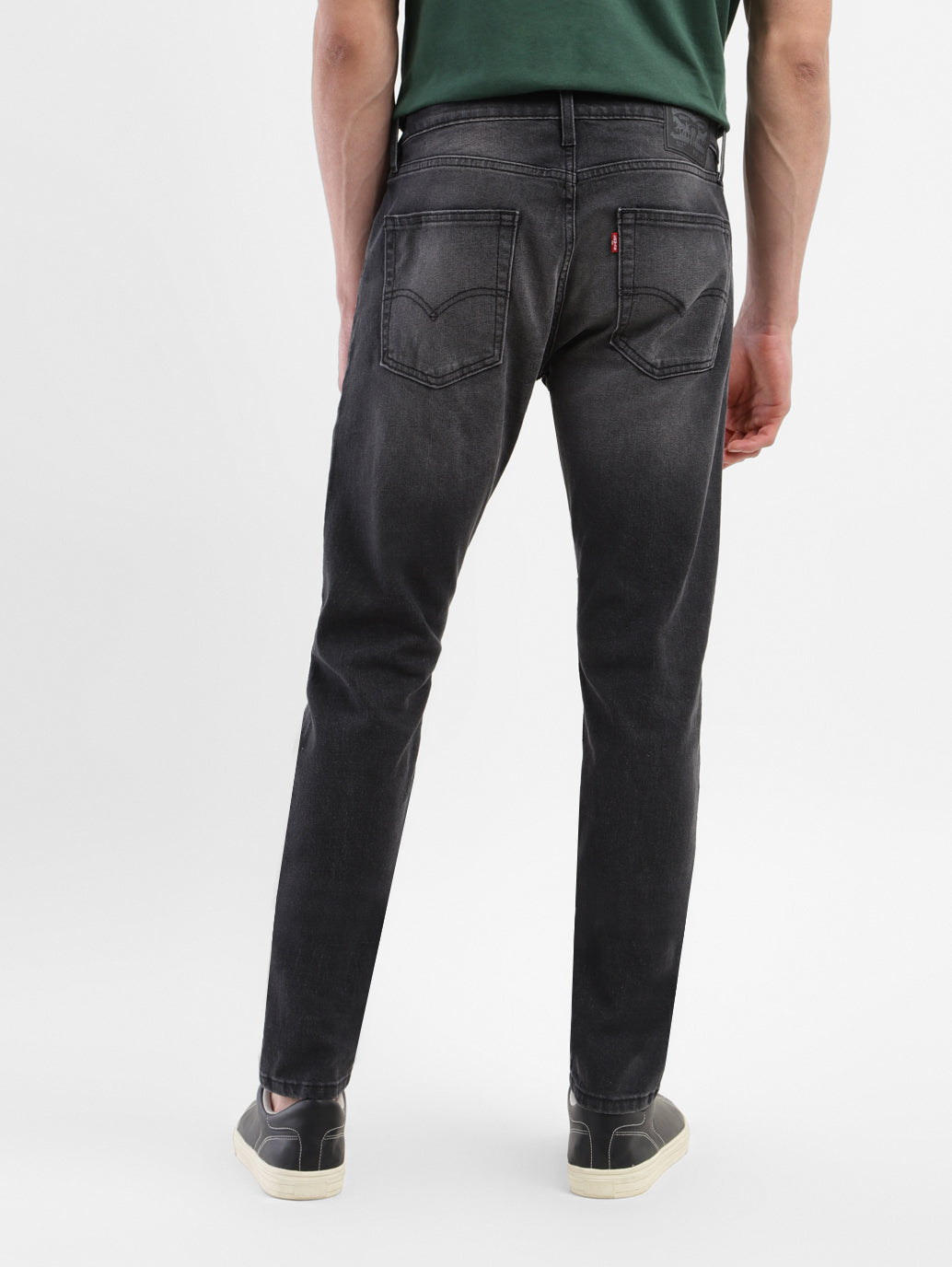 Men's 512 Grey Slim Tapered Fit Mid Rise Jeans - bb854c99-65f9-440b-ab4c-d02cf6e71d9d View
