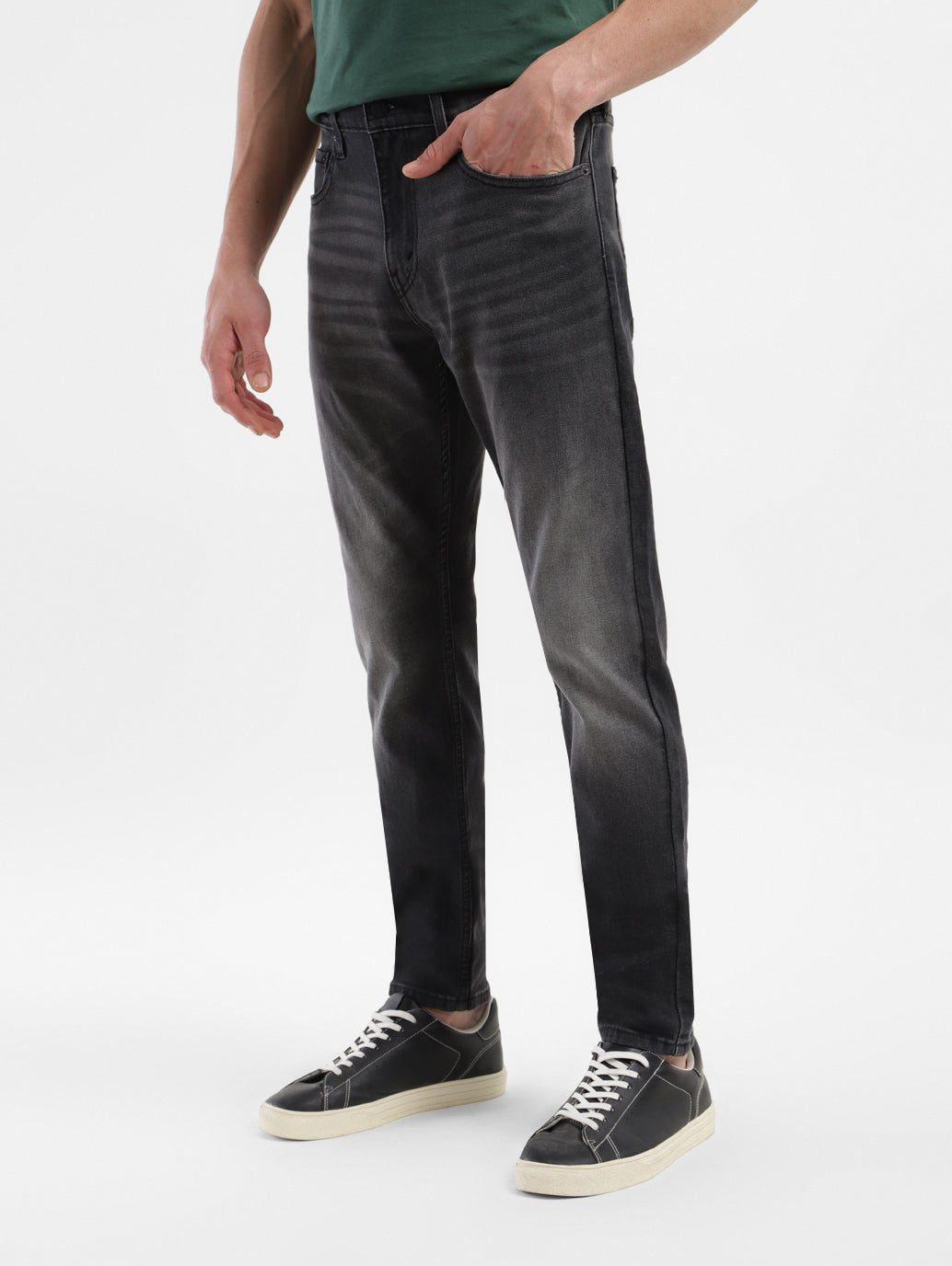 Men's 512 Grey Slim Tapered Fit Mid Rise Jeans - 925dee0e-984d-4544-bb60-9a33d78583dd View