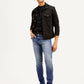Men's 512 Blue Slim Tapered Fit Mid Rise Jeans - Styleshot View