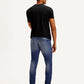 Men's 512 Blue Slim Tapered Fit Mid Rise Jeans - Back View