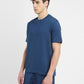 Men's Brand Logo Crew Neck T-shirt - Side View