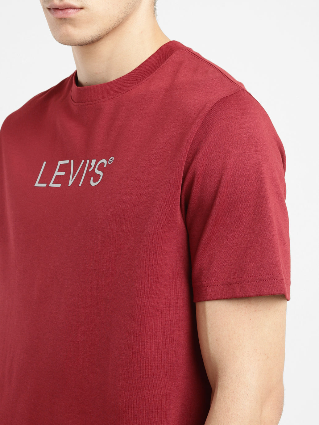 Men's Brand Logo Crew Neck T-shirt - 1338dbf5-2cb4-4d68-bcf6-fc07f26cf321 View