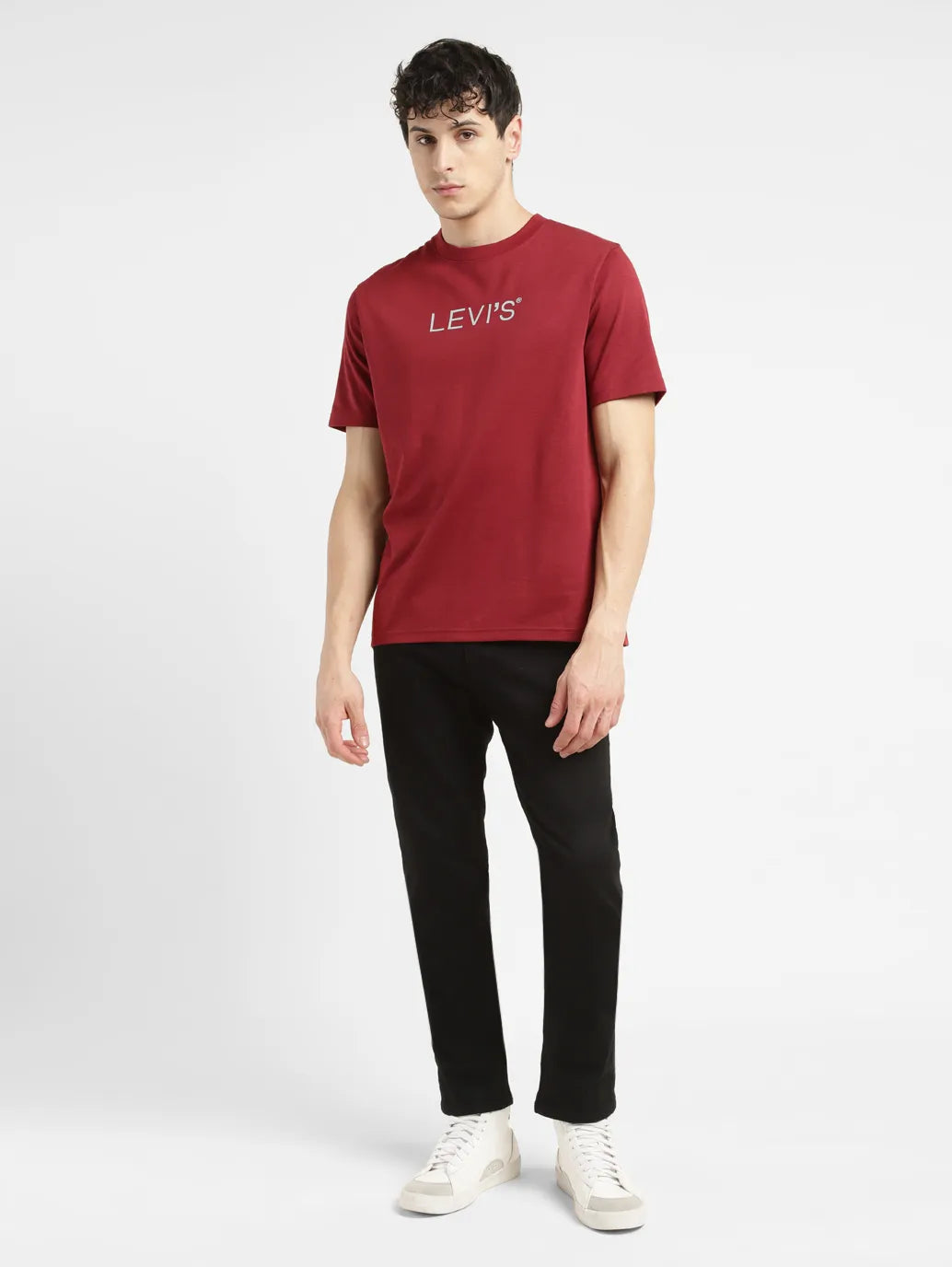 Men's Brand Logo Crew Neck T-shirt - 9429a392-74ce-4f8a-b3d9-ffca4b55a1f6 View