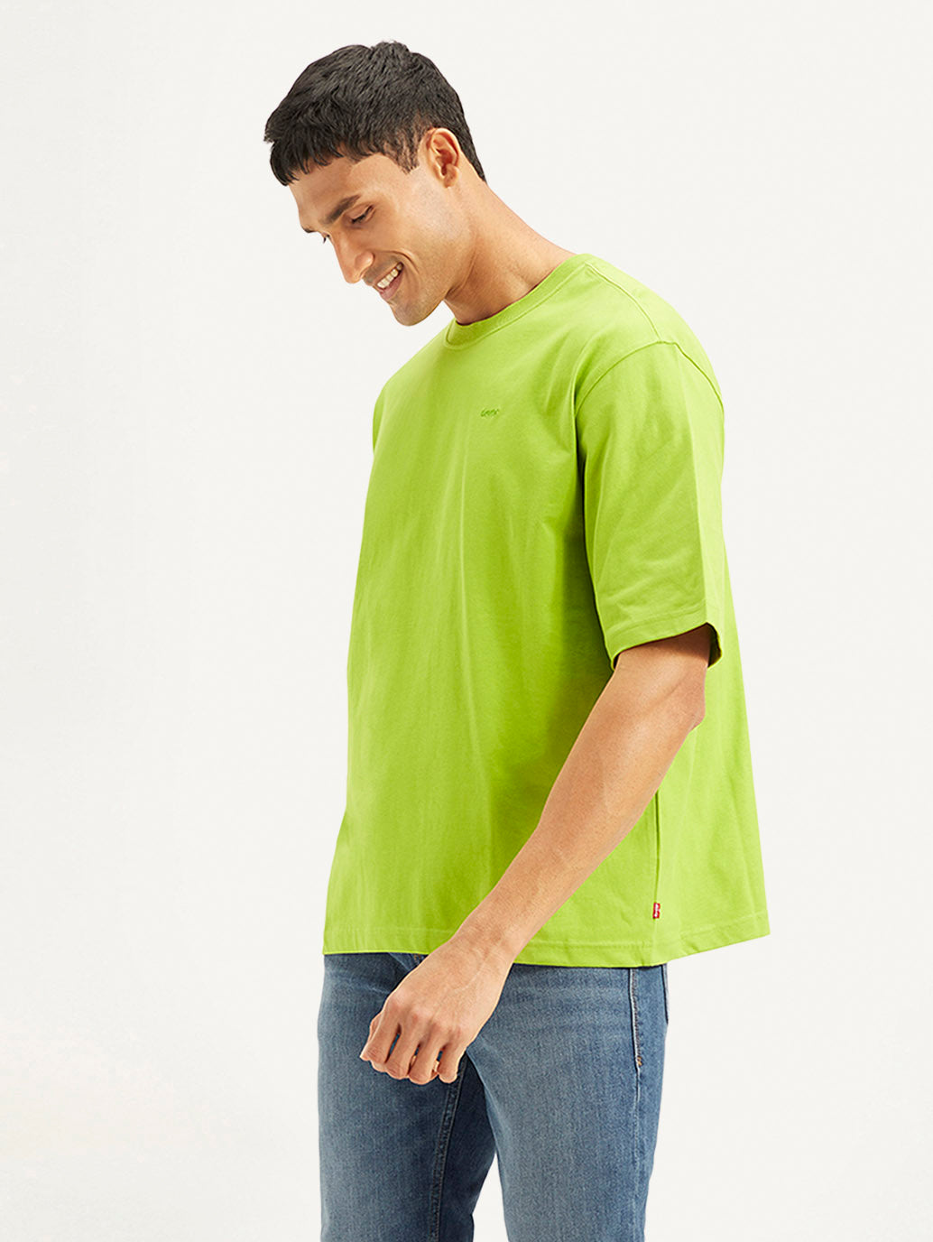 Men's Solid Loose Fit T-shirt - 16b1ac3a-0784-4e4a-9488-ba509325817b View