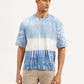 Men's Tie-Dye Loose Fit T-Shirt - Front View