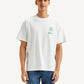 Men's Graphic Loose Fit T-shirt - Front View