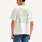 Men's Graphic Loose Fit T-shirt - Back View