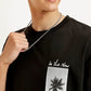 Men's Graphic Print Loose Fit T-shirt - Detail View