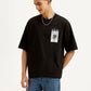 Men's Graphic Print Loose Fit T-shirt - Side View