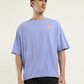 Men's Solid Loose Fit T-Shirt - Front View